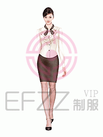 女職業(yè)裝長袖襯衫設(shè)計(jì)圖137