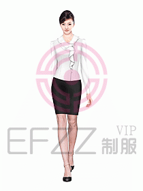 女職業(yè)裝長(zhǎng)袖襯衫設(shè)計(jì)圖140