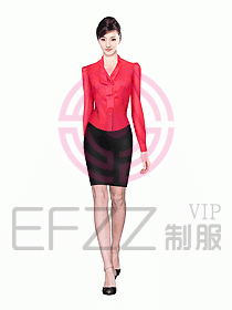 女職業(yè)裝長袖襯衫設(shè)計圖149