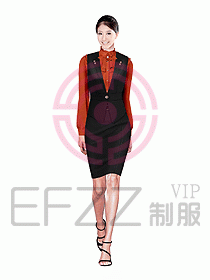 女職業(yè)裝馬夾設(shè)計(jì)圖196