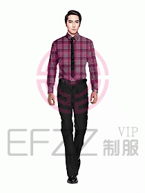 男職業(yè)裝長袖襯衫設(shè)計圖193