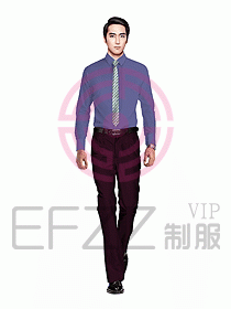 男職業(yè)裝長袖襯衫設(shè)計圖202