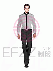 男職業(yè)裝長袖襯衫設(shè)計圖256