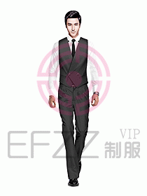 男職業(yè)裝馬夾設(shè)計圖040