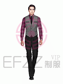 男職業(yè)裝馬夾設(shè)計(jì)圖056