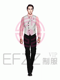 男職業(yè)裝馬夾設(shè)計(jì)圖063