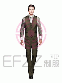 男職業(yè)裝馬夾設(shè)計圖073