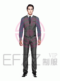 男職業(yè)裝馬夾設(shè)計(jì)圖076