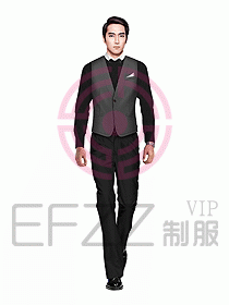 男職業(yè)裝馬夾設(shè)計(jì)圖081