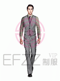 男職業(yè)裝馬夾設(shè)計(jì)圖083