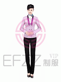 空姐服裝設計效果圖348