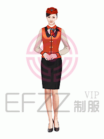 空姐服裝設(shè)計(jì)效果圖350