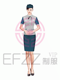 空姐服裝設(shè)計效果圖364