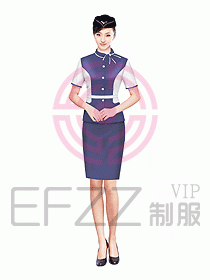空姐服裝設(shè)計效果圖367