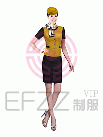 空姐服裝設(shè)計(jì)效果圖373