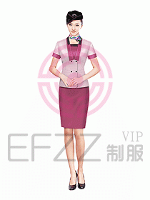 空姐服裝設(shè)計效果圖376
