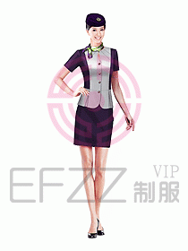 空姐服裝設(shè)計(jì)效果圖388