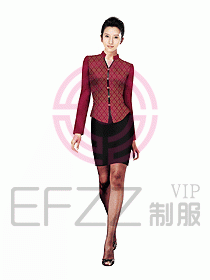 中餐服務(wù)員服裝設(shè)計效果圖1060
