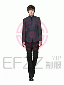 中餐服務(wù)員服裝設(shè)計效果圖1062