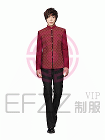 中餐服務(wù)員服裝設(shè)計(jì)效果圖1063