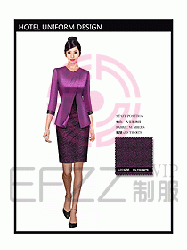 中餐服務(wù)員制服設(shè)計(jì)效果圖1094