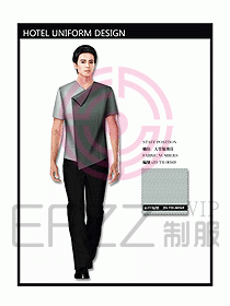 中餐服務(wù)員制服設(shè)計(jì)效果圖1117