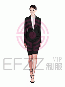 女職業(yè)裝設(shè)計(jì)效果圖594