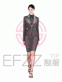 女職業(yè)裝設(shè)計效果圖592