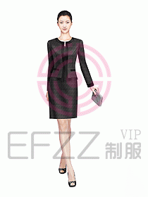 女職業(yè)裝設(shè)計效果圖633