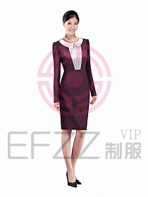 酒店總臺(tái)大堂制服設(shè)計(jì)圖386