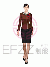 酒店總臺(tái)大堂制服設(shè)計(jì)圖393