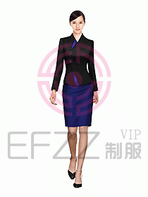 酒店總臺(tái)大堂制服設(shè)計(jì)圖390