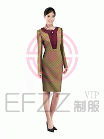 酒店總臺大堂制服設計圖396