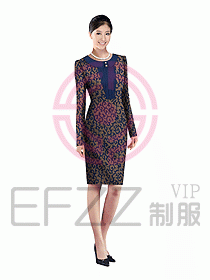 酒店總臺(tái)大堂制服設(shè)計(jì)圖398