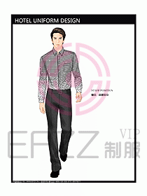 酒店總臺大堂制服設(shè)計圖416