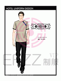 桑拿spa按摩技師制服777