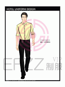 水療spa咨客迎賓制服265