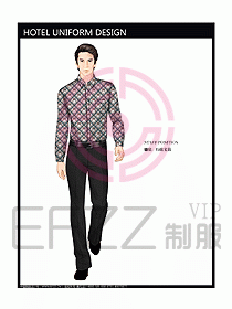 酒店行政管理制服設(shè)計(jì)效果圖300
