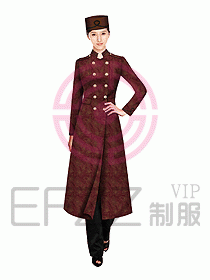 酒店門(mén)童制服設(shè)計(jì)效果圖624