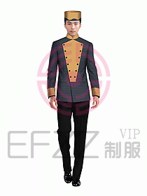 酒店門童制服設(shè)計(jì)效果圖631