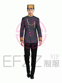 酒店門童制服設(shè)計(jì)效果圖629