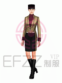 酒店門童制服設(shè)計效果圖645