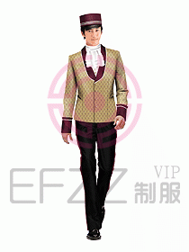 酒店門童制服設計效果圖646