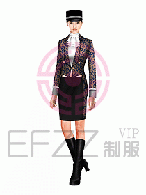 酒店門童制服設計效果圖642