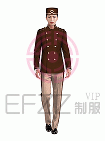 酒店門童制服設(shè)計(jì)效果圖652