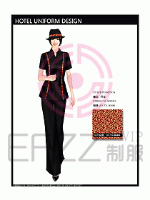 酒店門童制服設(shè)計(jì)效果圖663