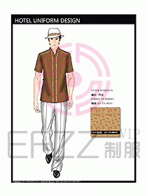 酒店門(mén)童制服設(shè)計(jì)效果圖667