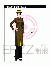 酒店門童制服設(shè)計效果圖666