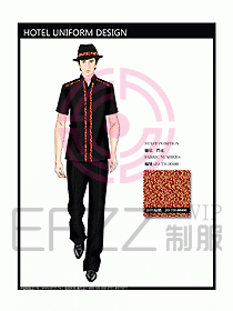 酒店門童制服設(shè)計(jì)效果圖673