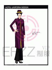 酒店門(mén)童制服設(shè)計(jì)效果圖671